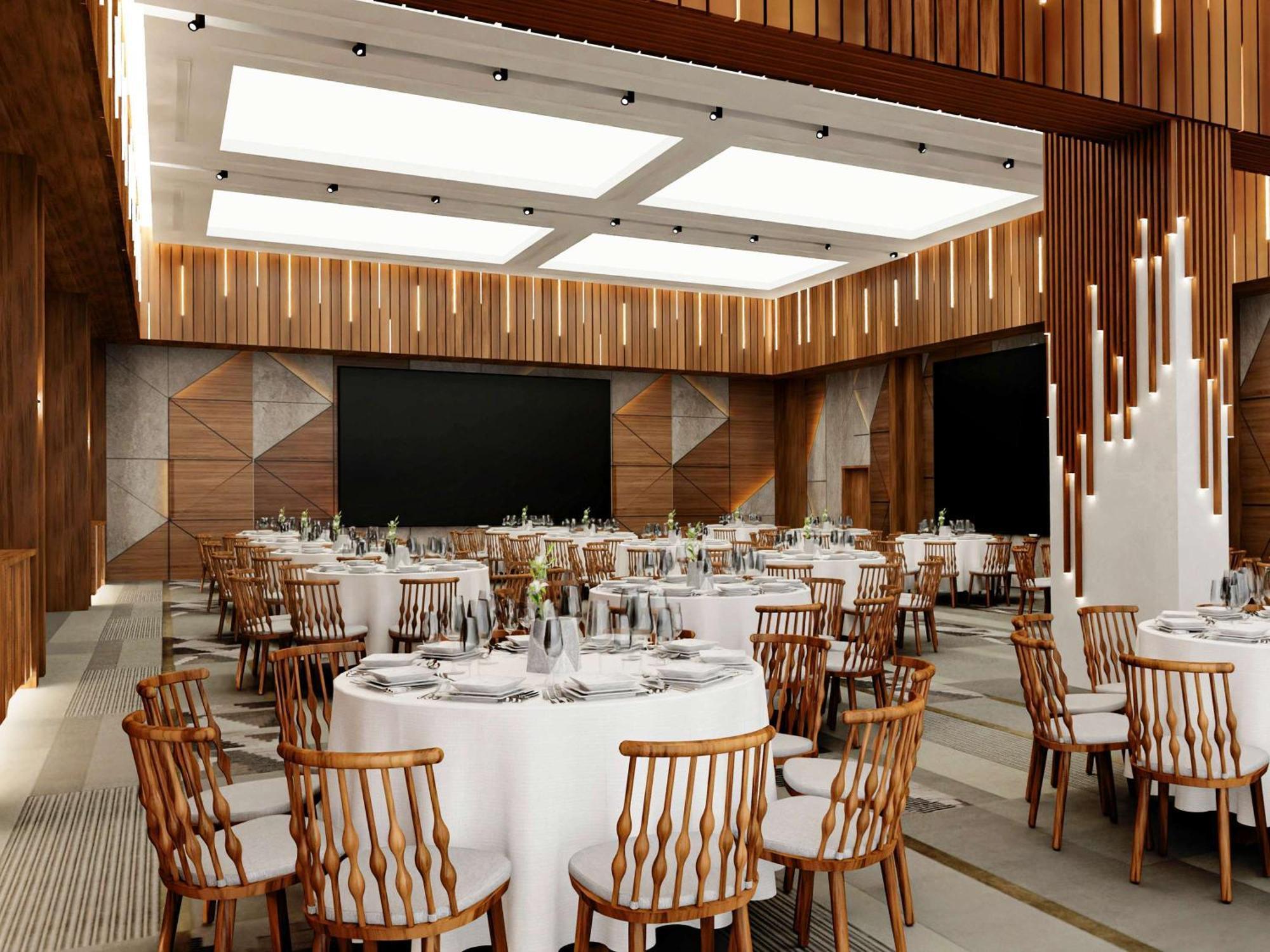 Swissotel Living Dschidda Exterior foto The interior of the new conference centre